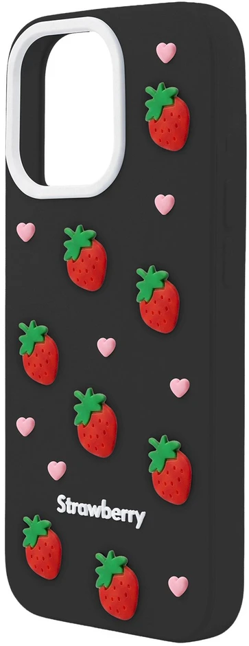 „Mocco“ braškių spalvos nugarėlės dėklas, skirtas Apple iPhone 11