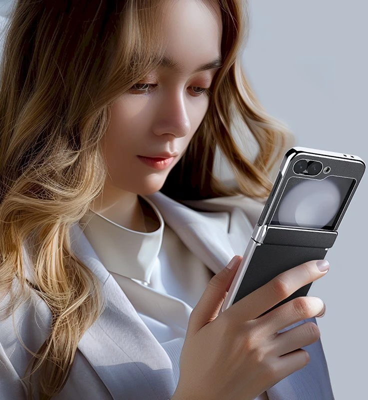 Nillkin CamShield Flip Samsung Galaxy Z Flip6 dėklas telefonui juodos spalvos