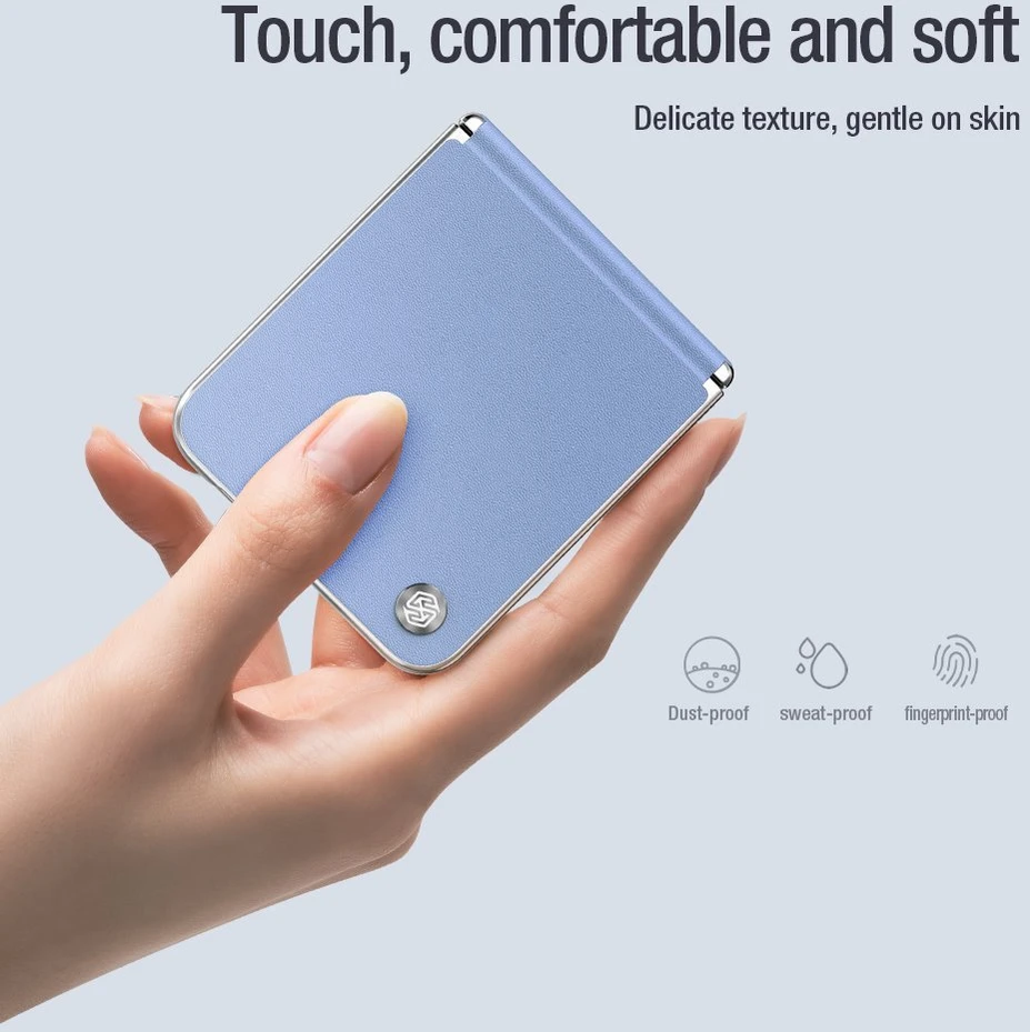 Dėklas Nillkin CamShield Flip Samsung Galaxy Flip Z 6 5G (violetinė)