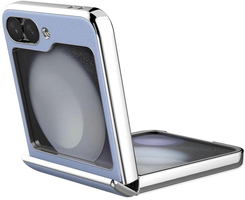 Dėklas Nillkin CamShield Flip Samsung Galaxy Flip Z 6 5G (violetinė)