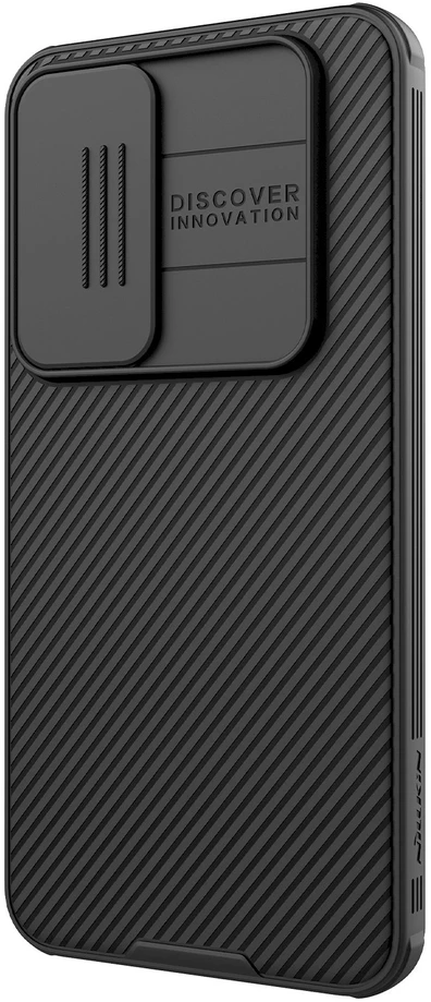 Dėklas Nillkin CamShield PRO Hard Samsung Galaxy S24 FE juodos spalvos