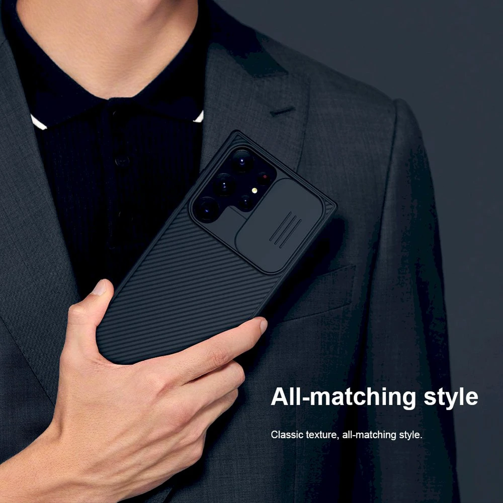 Nillkin CamShield Pro Case for Samsung Galaxy S23 Ultra - telefono dėklas