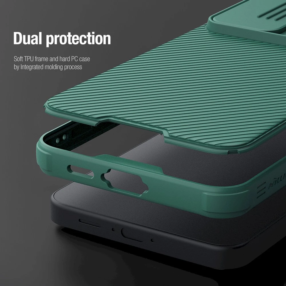 Dėklas Nillkin CamShield PRO Hard Samsung Galaxy S24 FE juodos spalvos