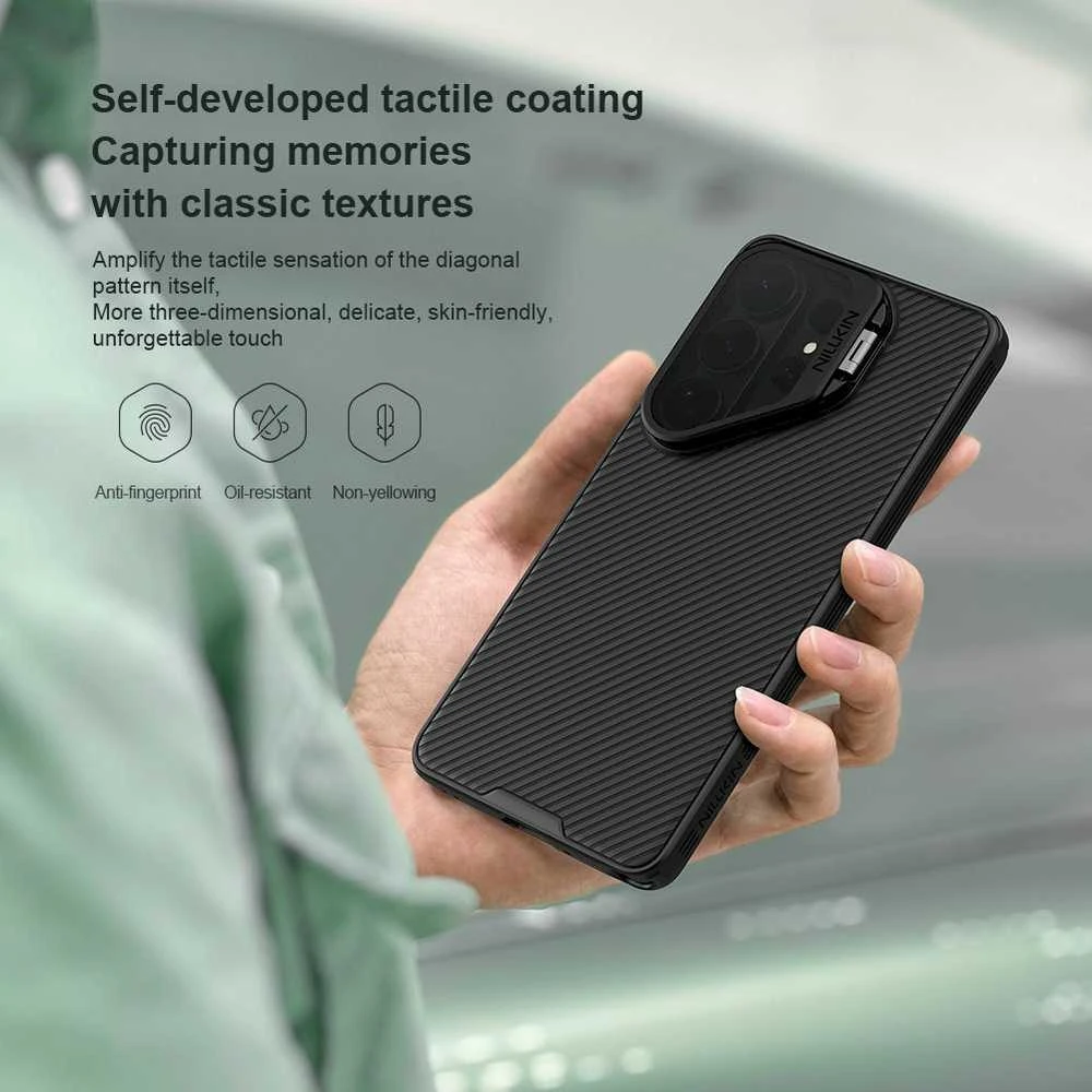 Nillkin CamShield Prop Magnetic dėklas telefonui Samsung Galaxy S26 Ultra Juodas