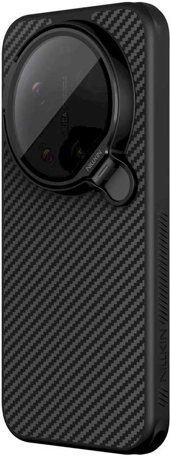 Dėklas Nillkin CarboProp Aramid Magnetic Case skirtas Xiaomi 17 Ultra juodos spalvos