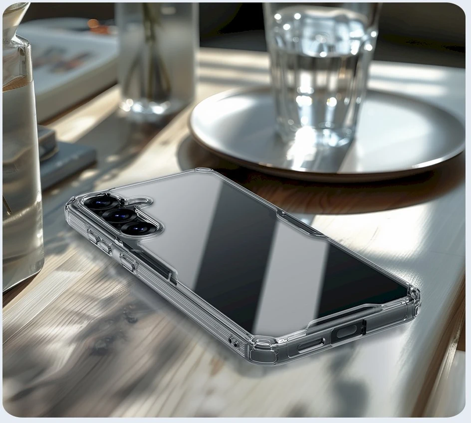 Nillkin Nature TPU PRO Samsung Galaxy S25 dėklas telefonui skaidrus