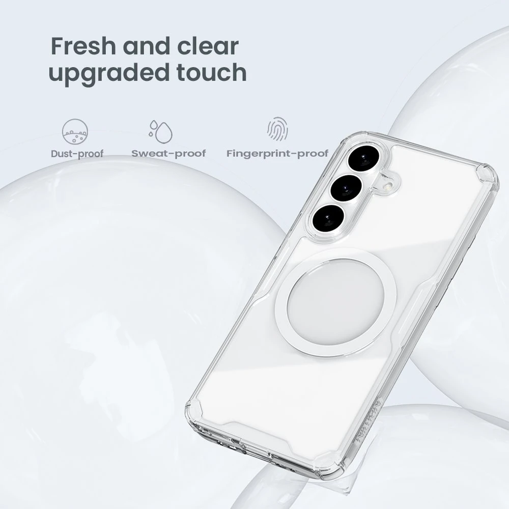 Nillkin Nature TPU PRO Magnetic dėklas skirtas Samsung Galaxy S26 skaidrus