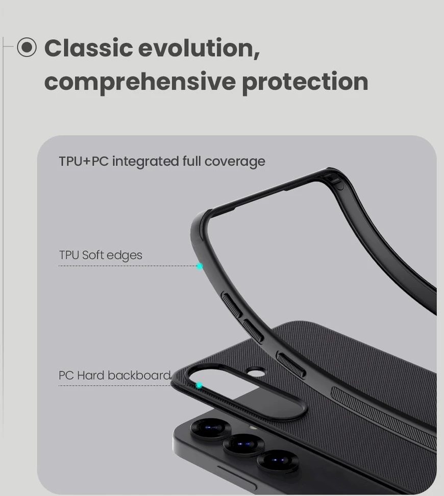 Dėklas NILLKIN SUPER SHIELD PRO SAMSUNG S25+ TAMSIAI ŽALIAS