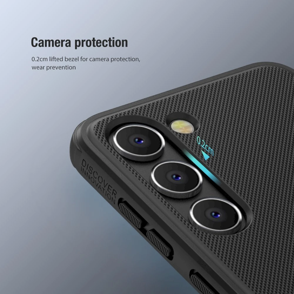 Dėklas Nillkin Super Frosted Shield Pro Samsung S911 S23 5G juodas