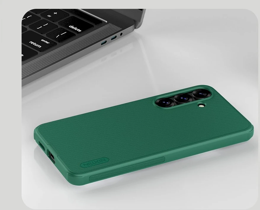 Dėklas NILLKIN SUPER SHIELD PRO SAMSUNG S25+ TAMSIAI ŽALIAS