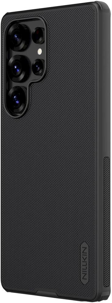 Nillkin Super Frosted Shield Pro Magnetic Case Samsung S25 Ultra su MagSafe – dėklas telefonui juodos spalvos