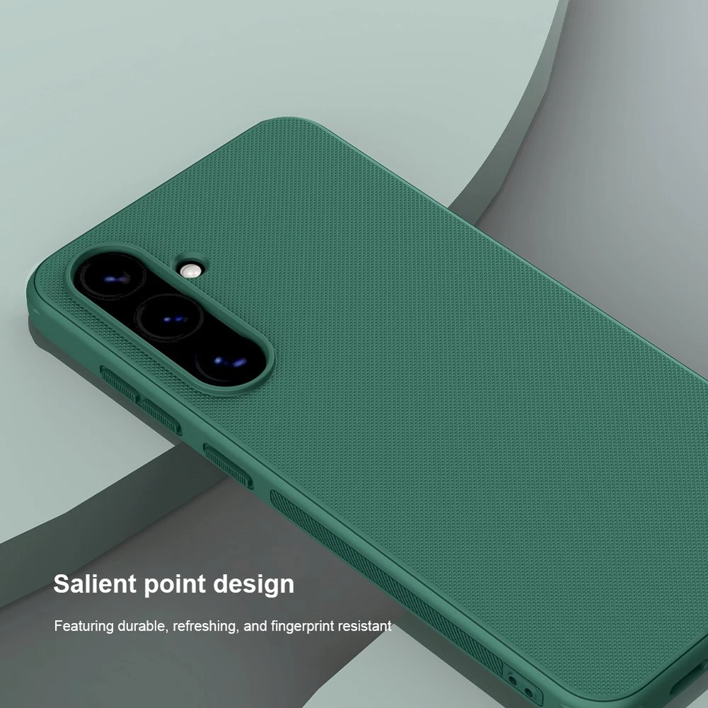 Nillkin Super Frosted PRO Magnetic Back Samsung Galaxy S24 FE dėklas telefonui juodos spalvos