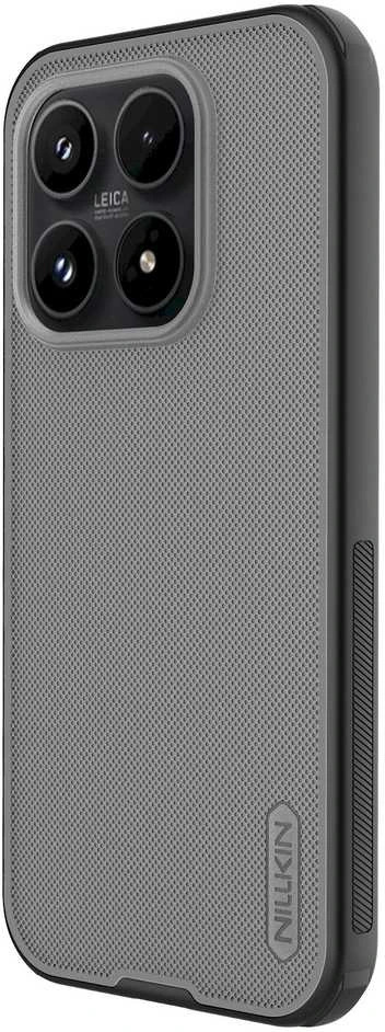 Nillkin Super Frosted PRO Back dėklas skirtas Xiaomi 17 skaidrus juodos spalvos