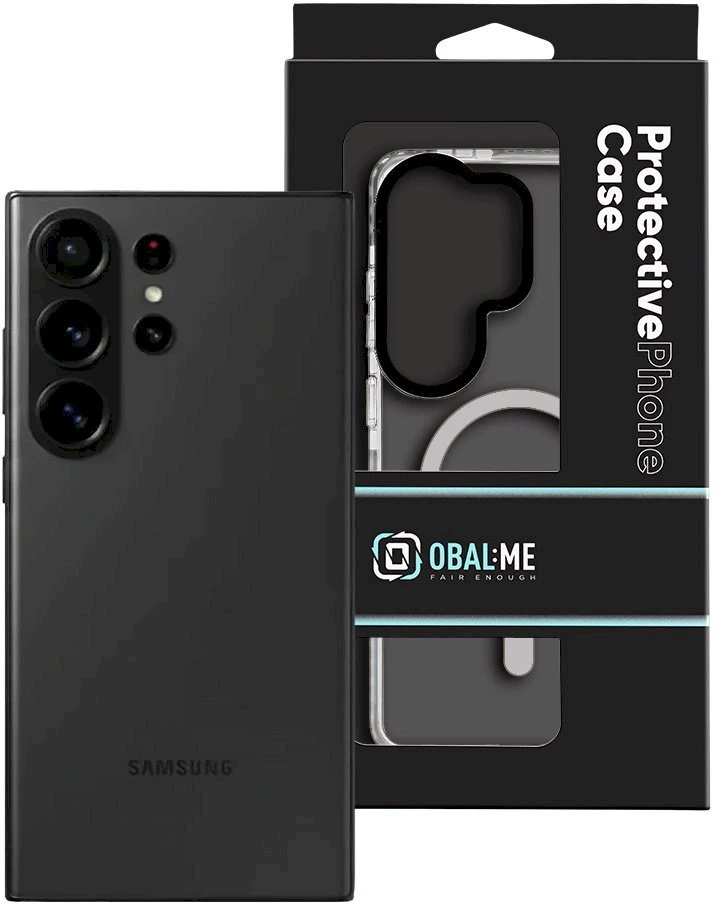 OBAL:ME MagNetix Bumper dėklas skirtas Samsung Galaxy S26 Ultra baltos spalvos