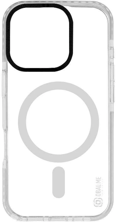 OBAL:ME MagNetix Bumper dėklas skirtas Apple iPhone 16 Pro baltos spalvos