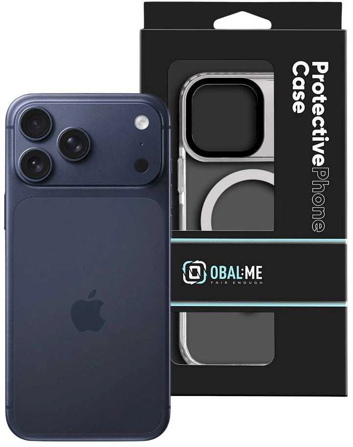 OBAL:ME MagNetix Bumper dėklas skirtas Apple iPhone 17 Pro Max baltos spalvos