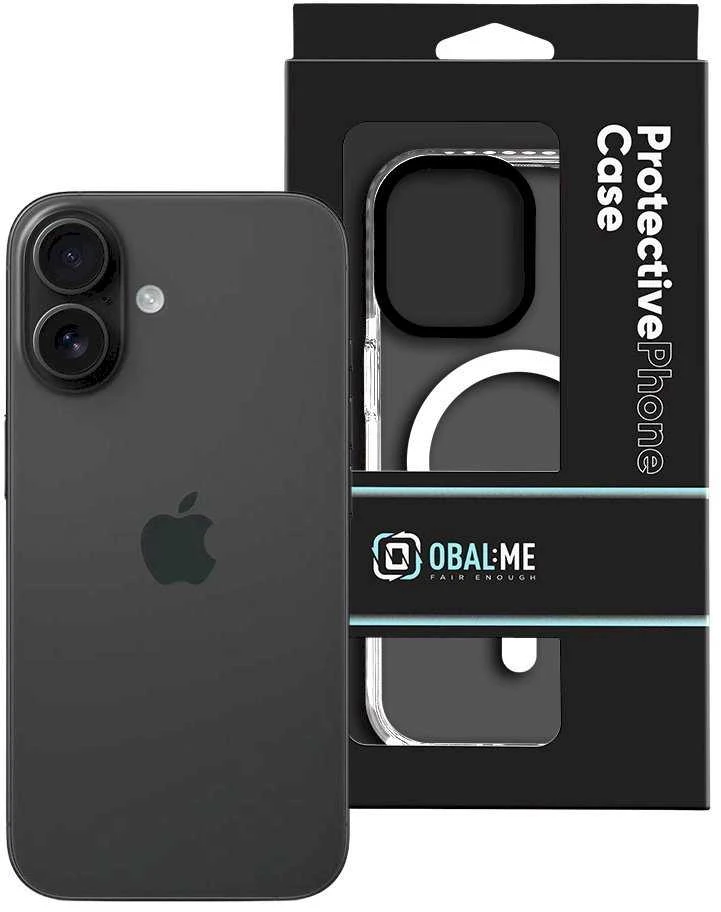 OBAL:ME MagNetix Bumper dėklas skirtas iPhone 16 baltos spalvos