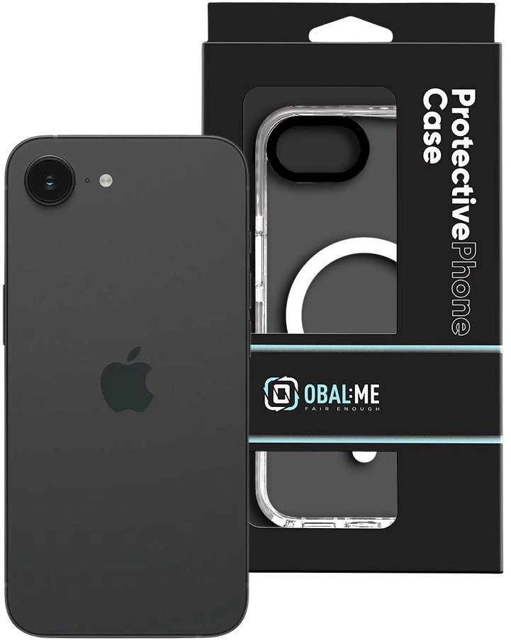 OBAL:ME MagNetix Bumper dėklas skirtas Apple iPhone 16e baltos spalvos