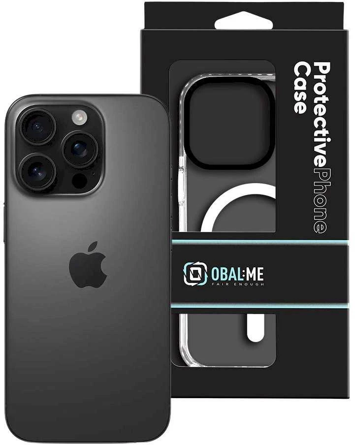 OBAL:ME MagNetix Bumper dėklas skirtas Apple iPhone 16 Pro baltos spalvos