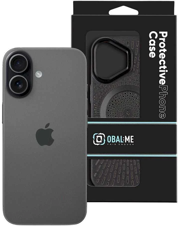 OBAL:ME MagNetix Float dėklas skirtas Apple iPhone 17 juodos spalvos
