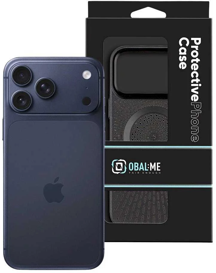 OBAL:ME MagNetix Float dėklas skirtas Apple iPhone 17 Pro Max juodos spalvos