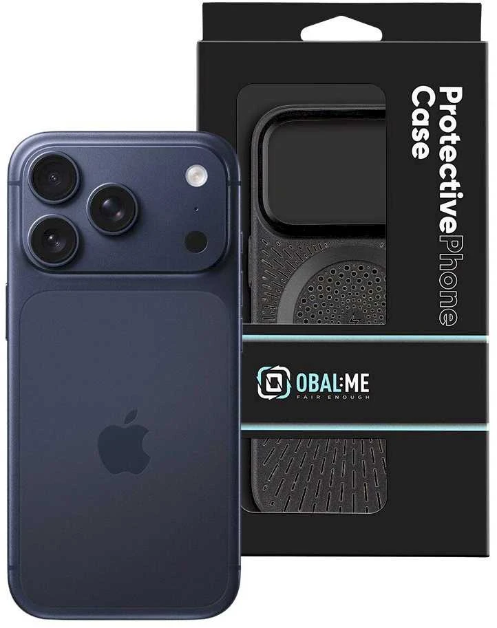 OBAL:ME MagNetix Float dėklas skirtas Apple iPhone 17 Pro juodos spalvos