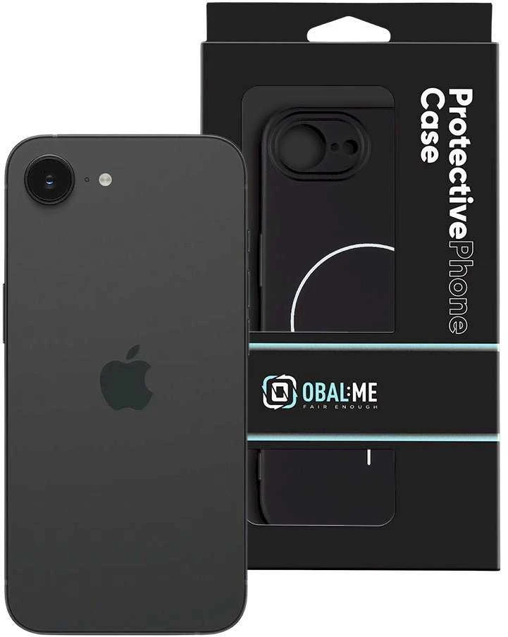 OBAL:ME MagNetix Matte TPU dėklas skirtas Apple iPhone 16e juodos spalvos
