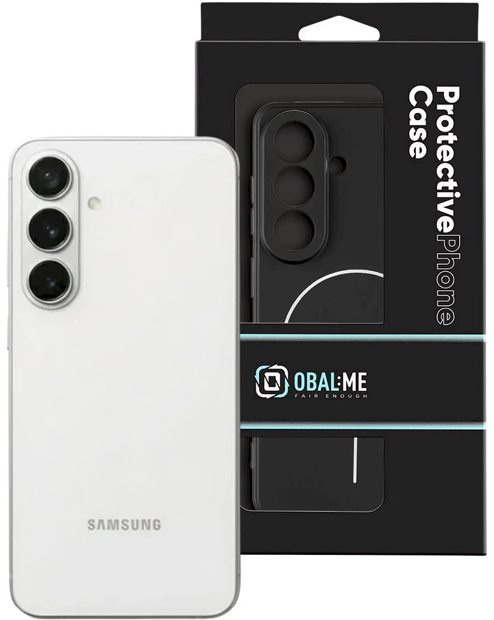 OBAL:ME MagNetix Matte TPU dėklas skirtas Samsung Galaxy S26 juodos spalvos