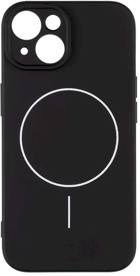 OBAL:ME MagNetix Matte TPU dėklas skirtas Apple iPhone 15 juodos spalvos