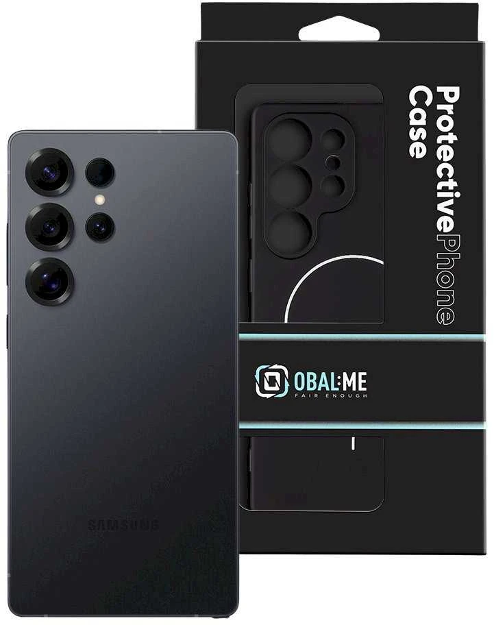 OBAL:ME MagNetix Matte TPU dėklas skirtas Samsung Galaxy S25 Ultra juodos spalvos