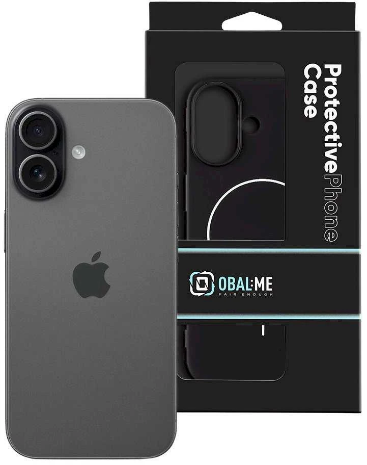 OBAL:ME MagNetix Matte TPU dėklas skirtas Apple iPhone 17 juodos spalvos