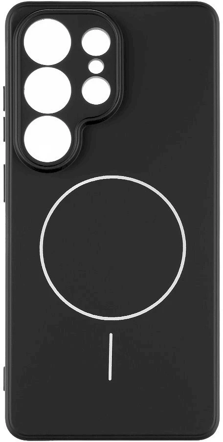 OBAL:ME MagNetix Matte TPU dėklas skirtas Samsung Galaxy S26 Ultra juodos spalvos
