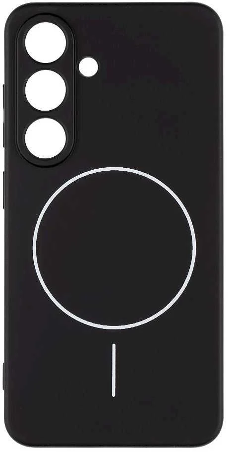 OBAL:ME MagNetix Matte TPU dėklas skirtas Samsung Galaxy S25 juodos spalvos