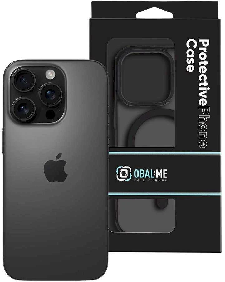 OBAL:ME MagNetix Outline dėklas skirtas Apple iPhone 16 Pro juodos spalvos