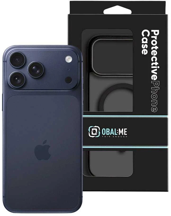 OBAL:ME MagNetix Outline dėklas skirtas Apple iPhone 17 Pro Max juodos spalvos