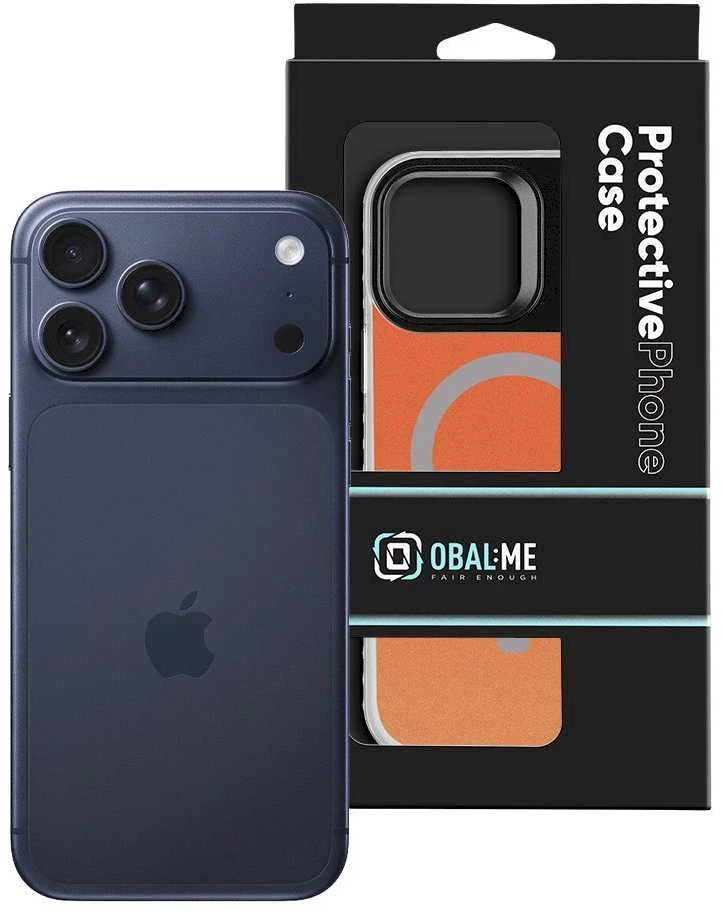 OBAL:ME MagNetix SolarFlex dėklas skirtas Apple Apple iPhone 17 Pro Max Copper pilkos spalvos