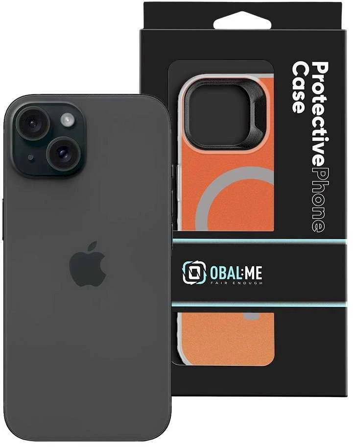 OBAL:ME MagNetix SolarFlex dėklas skirtas Apple Apple iPhone 15 Copper pilkos spalvos
