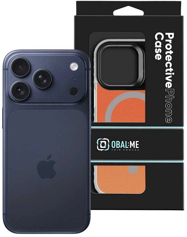 OBAL:ME MagNetix SolarFlex dėklas skirtas Apple Apple iPhone 17 Pro Copper pilkos spalvos