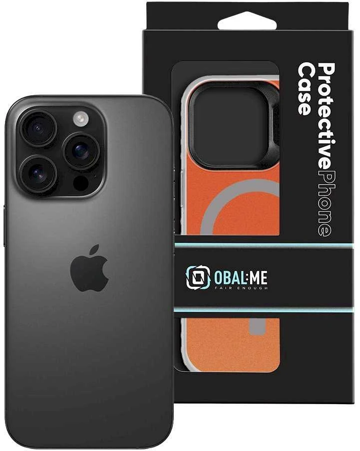 OBAL:ME MagNetix SolarFlex dėklas skirtas Apple Apple iPhone 16 Pro Copper pilkos spalvos