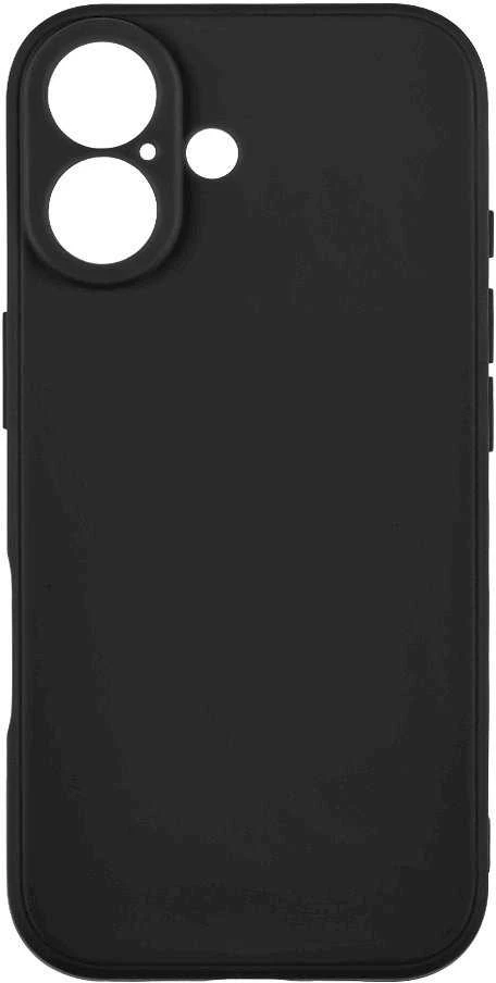 OBAL:ME Matte TPU dėklas skirtas Apple iPhone 17 juodos spalvos
