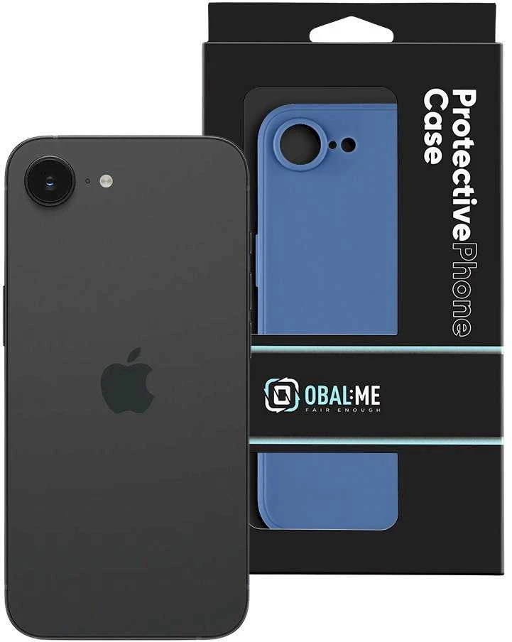OBAL:ME Matte TPU dėklas skirtas Apple iPhone 16e mėlynos spalvos