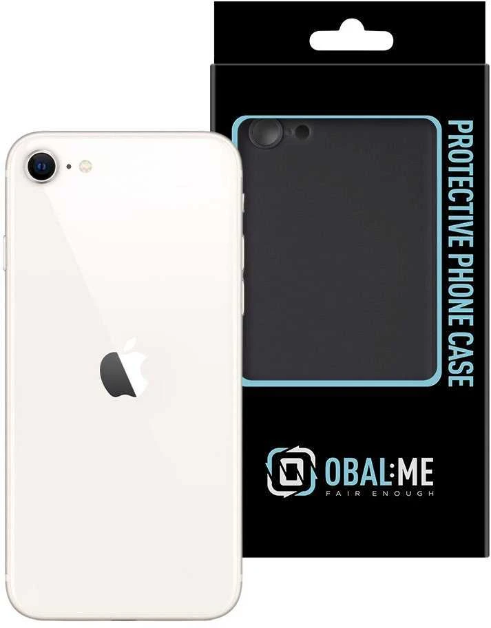 OBAL:ME matinis TPU dėklas Apple iPhone 7/8/SE2020/SE2022 Juodas