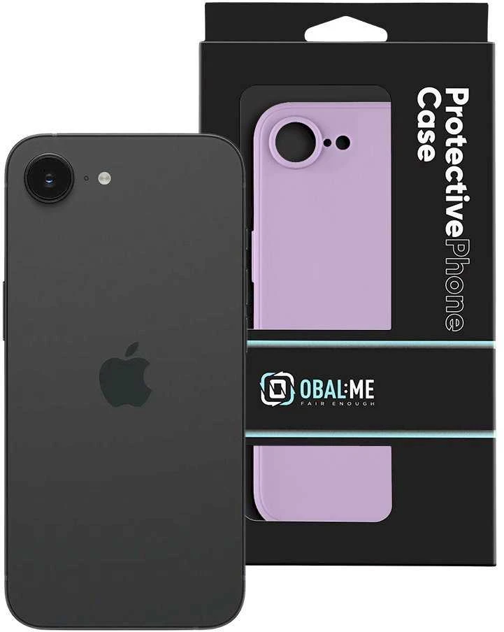 OBAL:ME Matte TPU dėklas skirtas Apple iPhone 16e violetinės spalvos