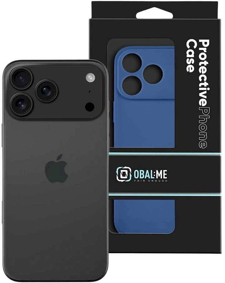 OBAL:ME Matte TPU dėklas skirtas Apple iPhone 17 Pro Max mėlynos spalvos