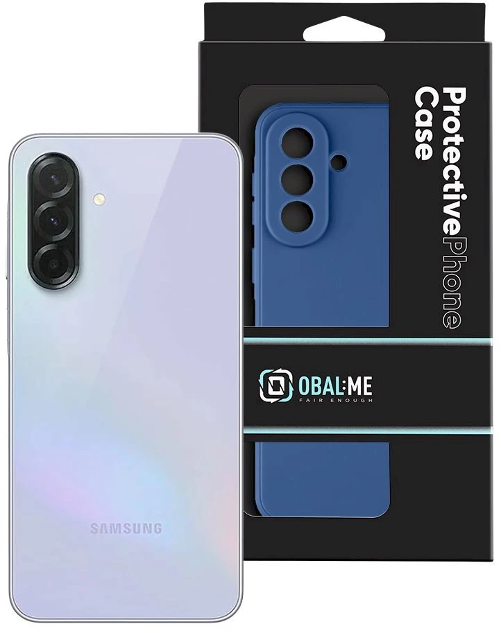 OBAL:ME Matte TPU dėklas skirtas Samsung Galaxy A37 5G mėlynos spalvos
