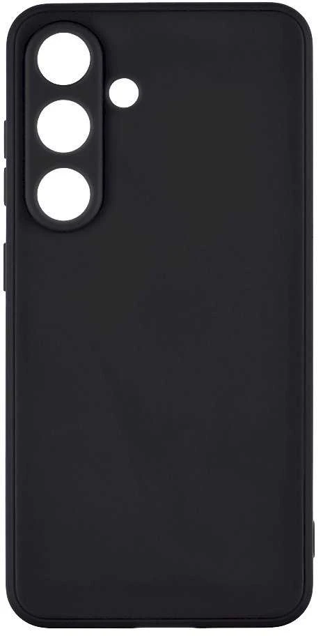 OBAL:ME Matte TPU dėklas skirtas Samsung Galaxy S25 juodos spalvos