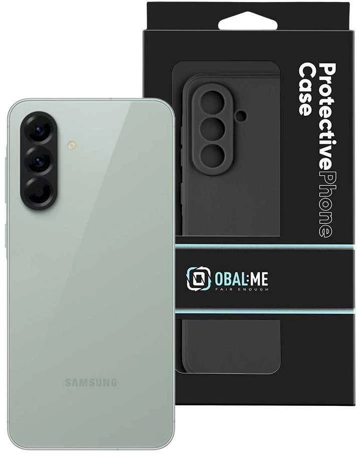 Dėklas OBAL:ME Matte TPU Cover for Samsung Galaxy A56 5G juodos spalvos
