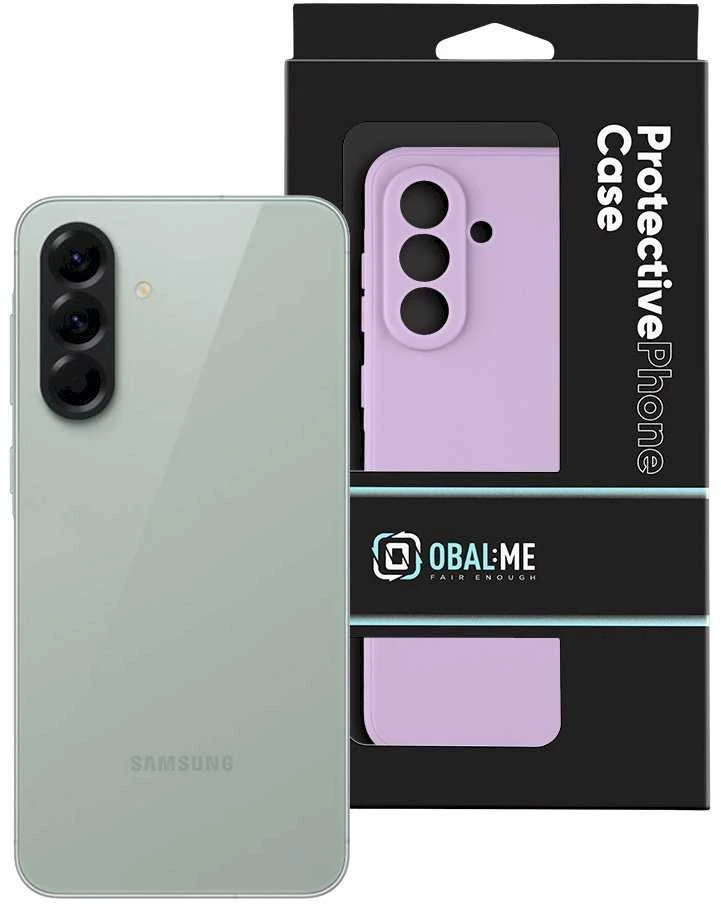 OBAL:ME Matte TPU Cover for Samsung Galaxy A56 5G dėklas telefonui violetinės spalvos