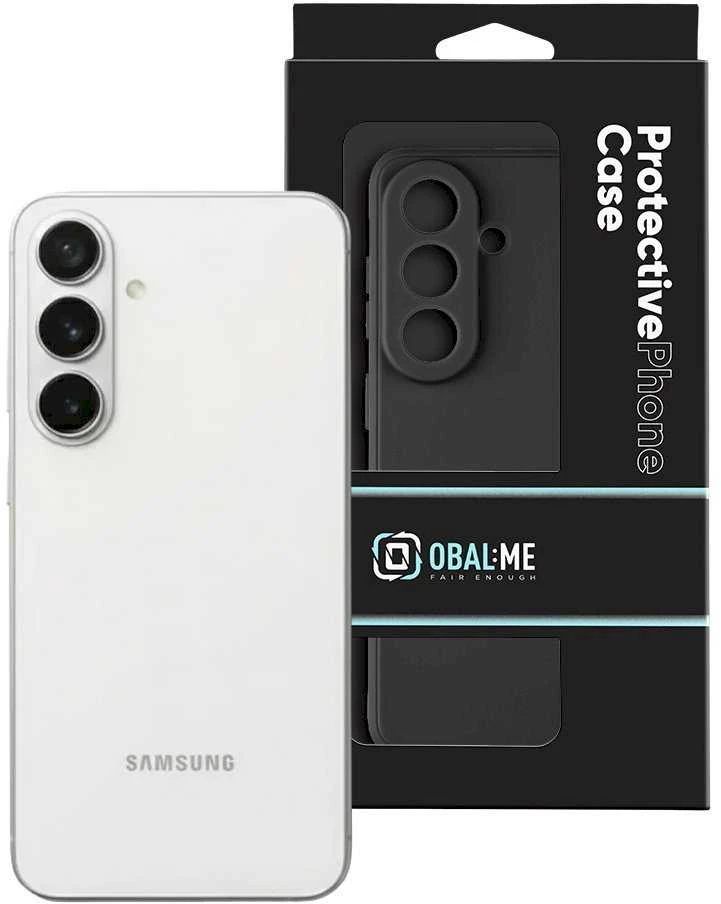 OBAL:ME Matinis TPU dėklas skirtas Samsung Galaxy S26 juodos spalvos