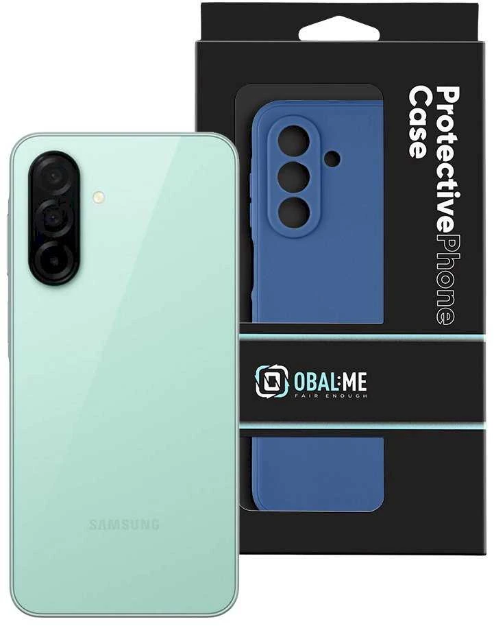 OBAL:ME matinis TPU dėklas Samsung Galaxy A26 5G tamsiai mėlynos spalvos